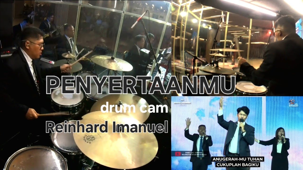 PENYERTAANMU - JCC WORSHIP (DRUM CAM) by REINHARD