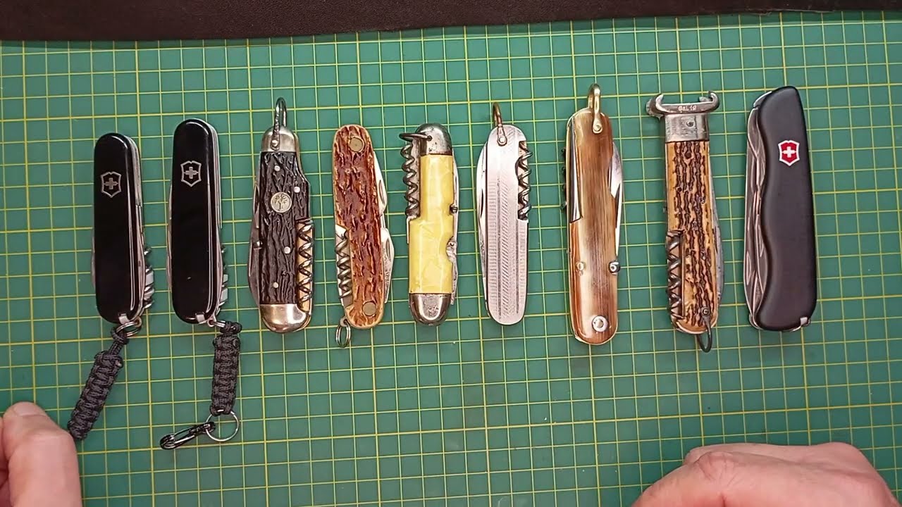 Ferramentas de Canivetes Mais Utilizáveis Segundo Diversos Fabricantes.