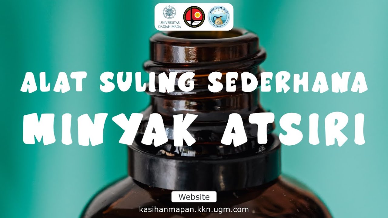 Alat Suling Sederhana Minyak atsiri