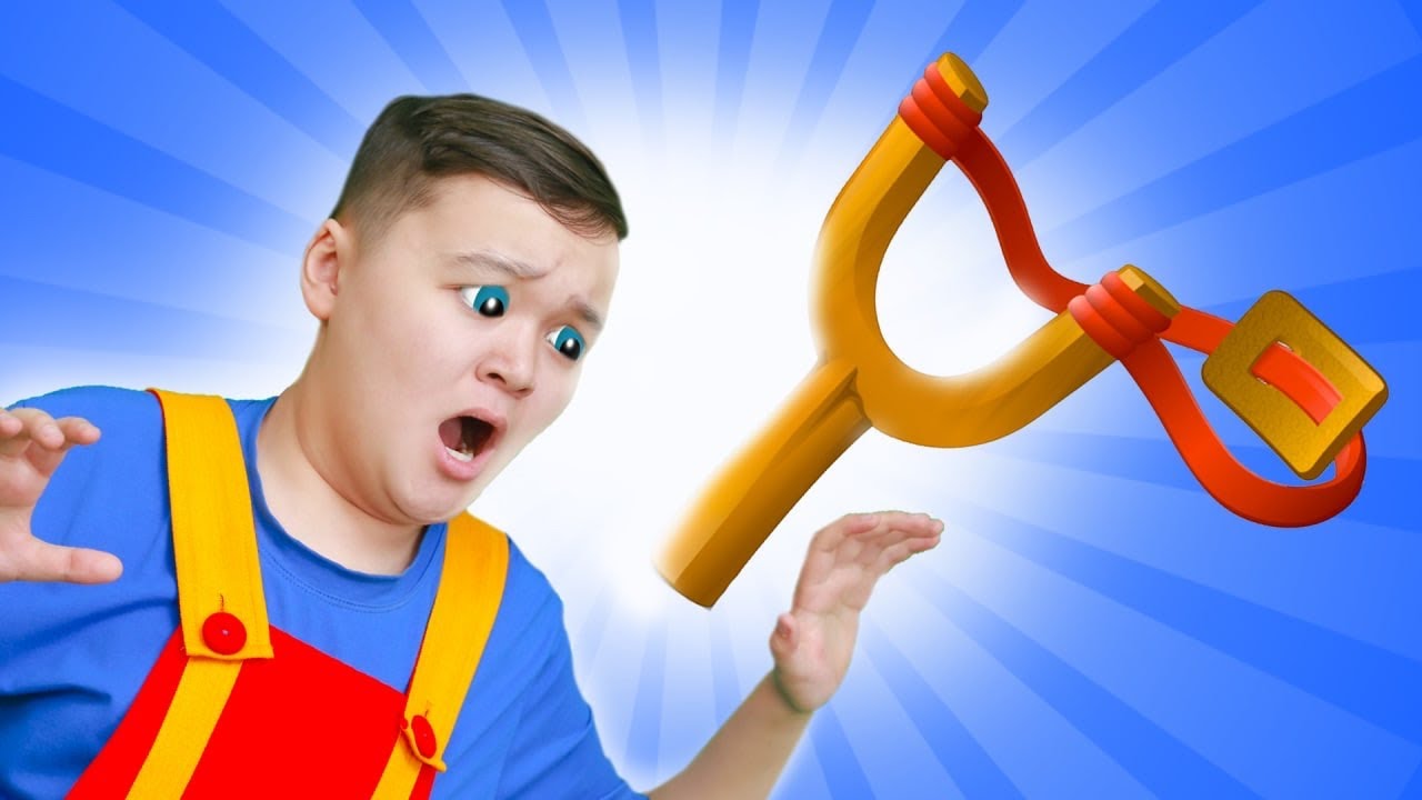 Slingshot game| TigiBoo kids songs | angrybirds