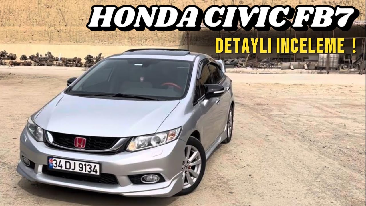 HONDA CIVIC FB7 ECO ELEGANCE 1.6 VTEC DETAYLI İNCELEME VE SÜRÜŞ | GENÇLERE VE AİLE KULLANIMINA UYGUN