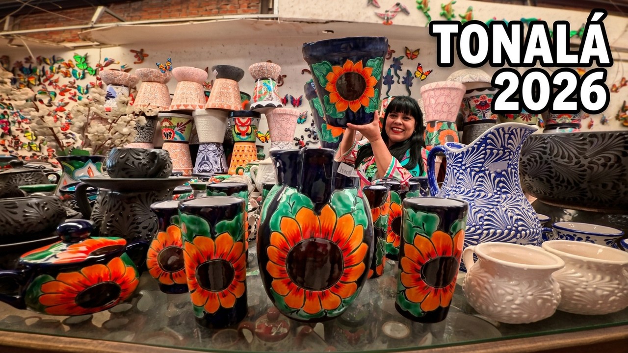 &iexcl;As&iacute; es la casa De las artesan&iacute;as en Talavera! en Tonal&aacute; Mexico | Para decorar o negocio