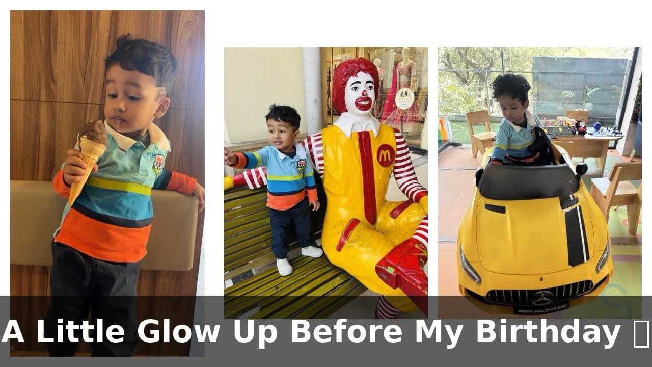 Haircut Day| Pre-Birthday Pampering| McDonald’s Treat 🍟