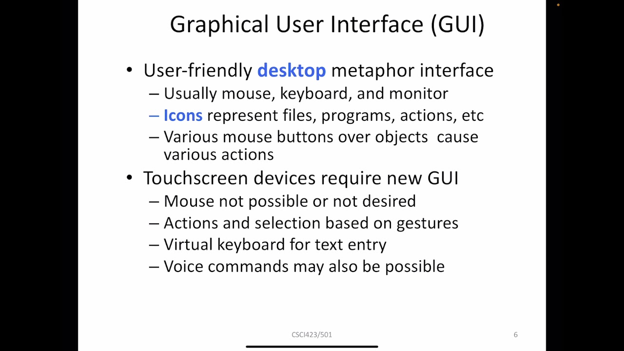 Chapter 2 02 OS User Interfaces