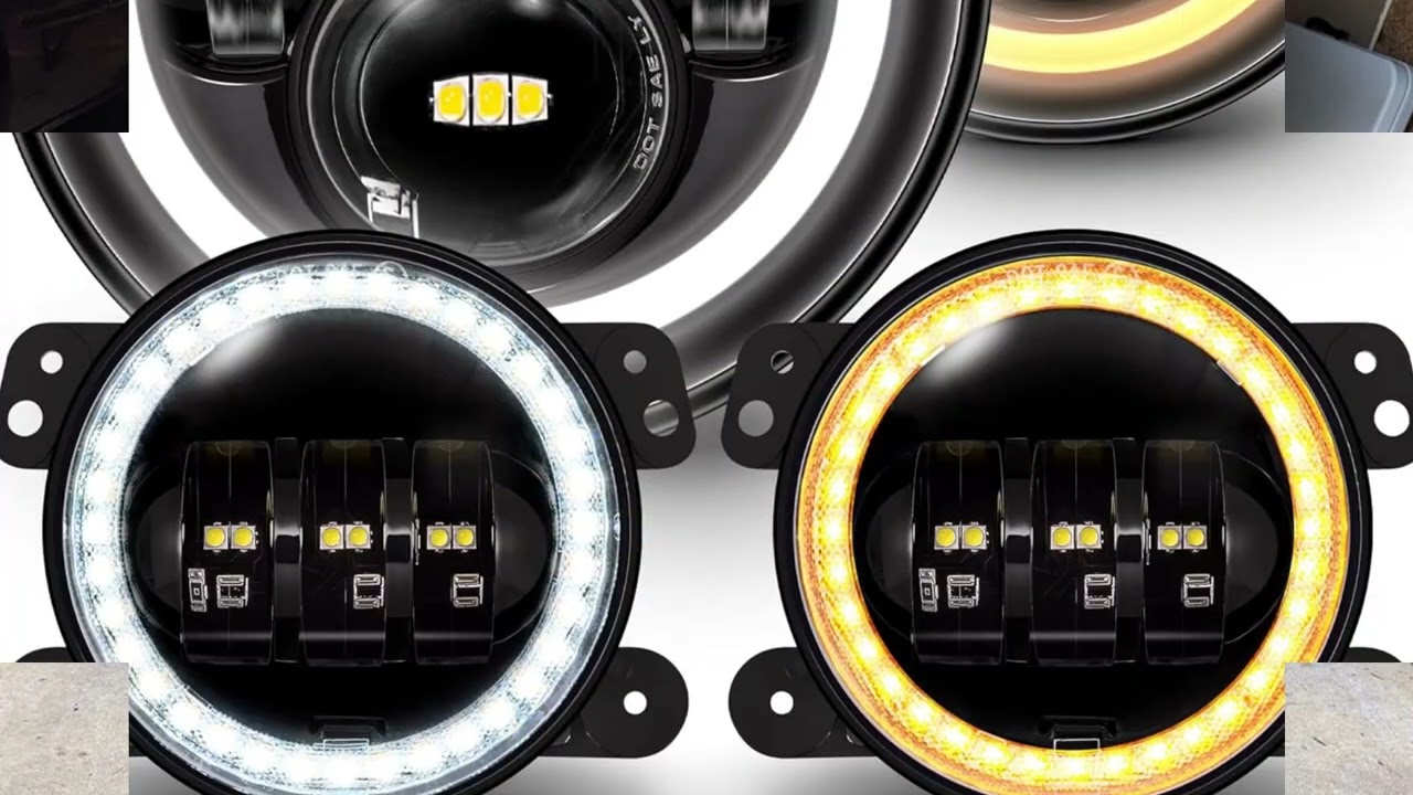🚙💡 TRUE MODS 7-inch LED Headlights + 4-inch Fog Lights | Jeep JK & Off-Road Ready