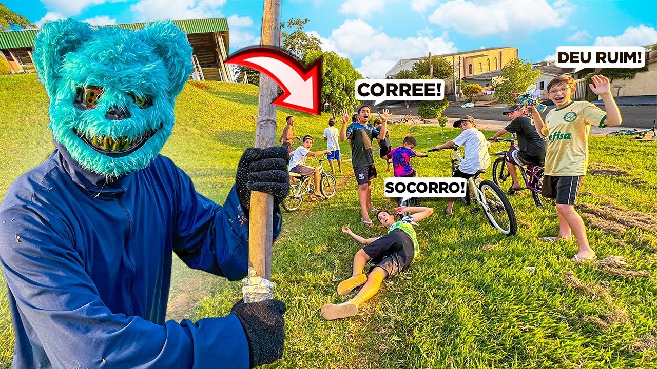 URSO MISTERIOSO TOCOU O TERROR NOS VALENTOES! 🐻💥 *deu ruim*
