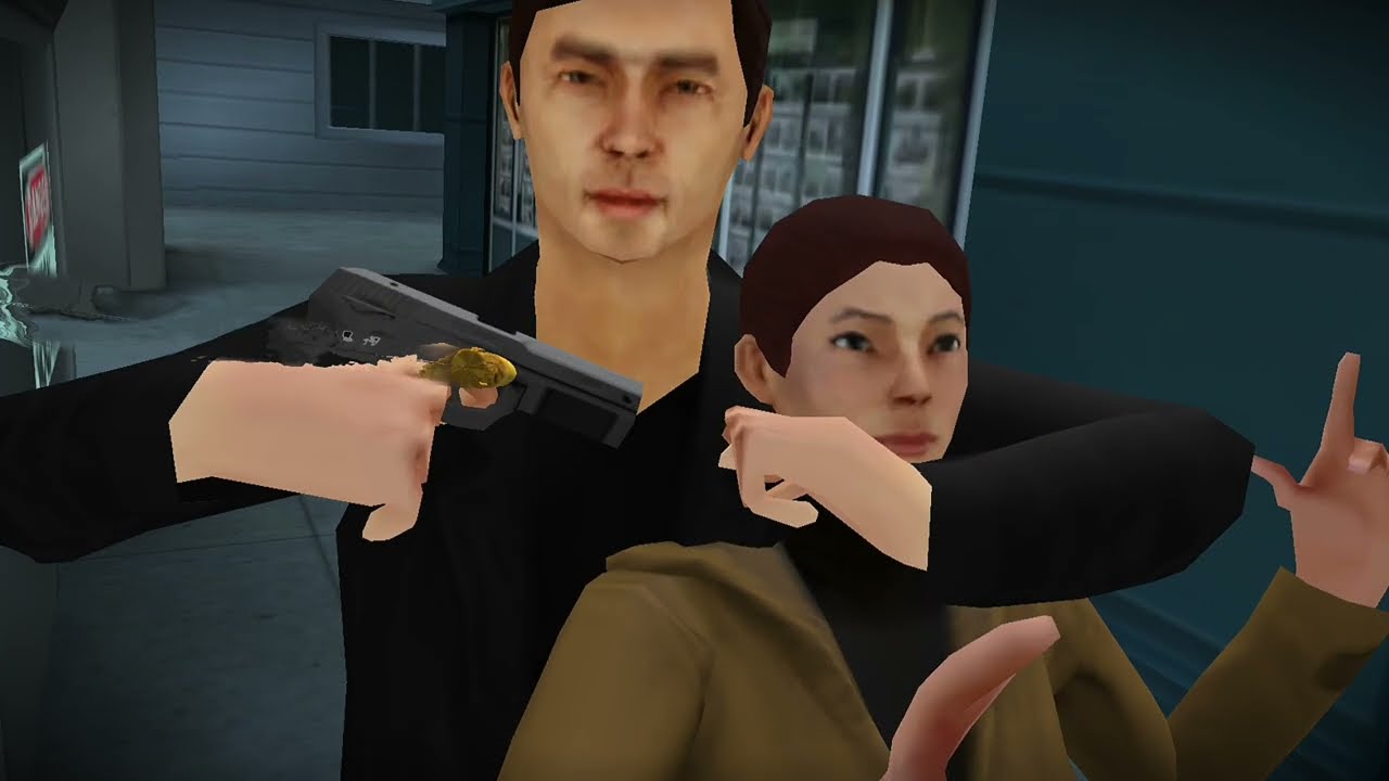 Sniper saving people from gunmen