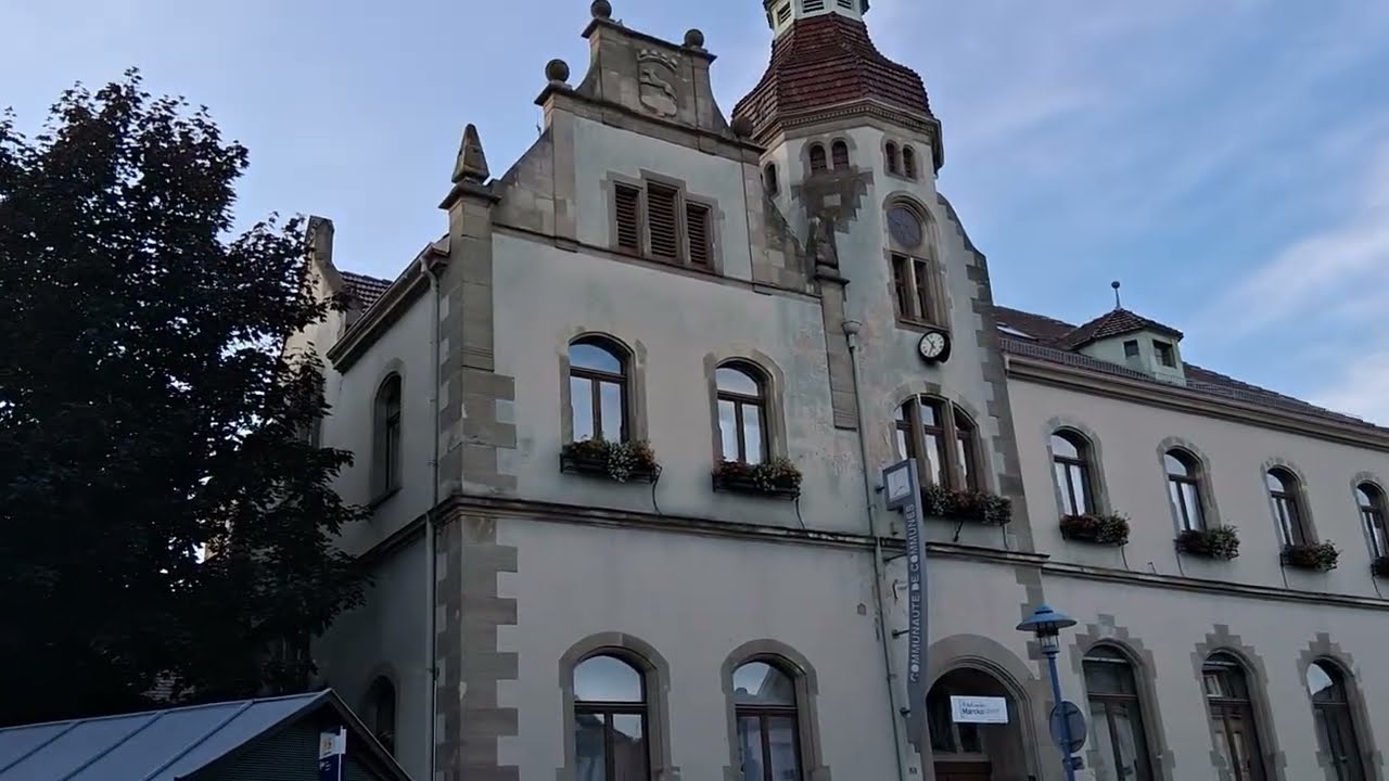 5) In Marckolsheim (Elsa&szlig;) 🏵 👟 🌳 🏘 🌸 // Par les rues de Marckolsheim (Bas-Rhin)