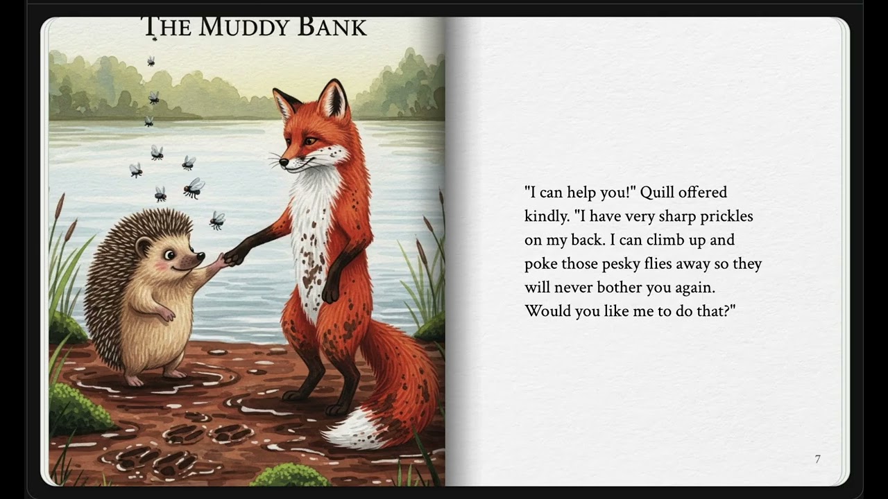 The Fox and the Hedgehog | Aesop's Fables | Storybook