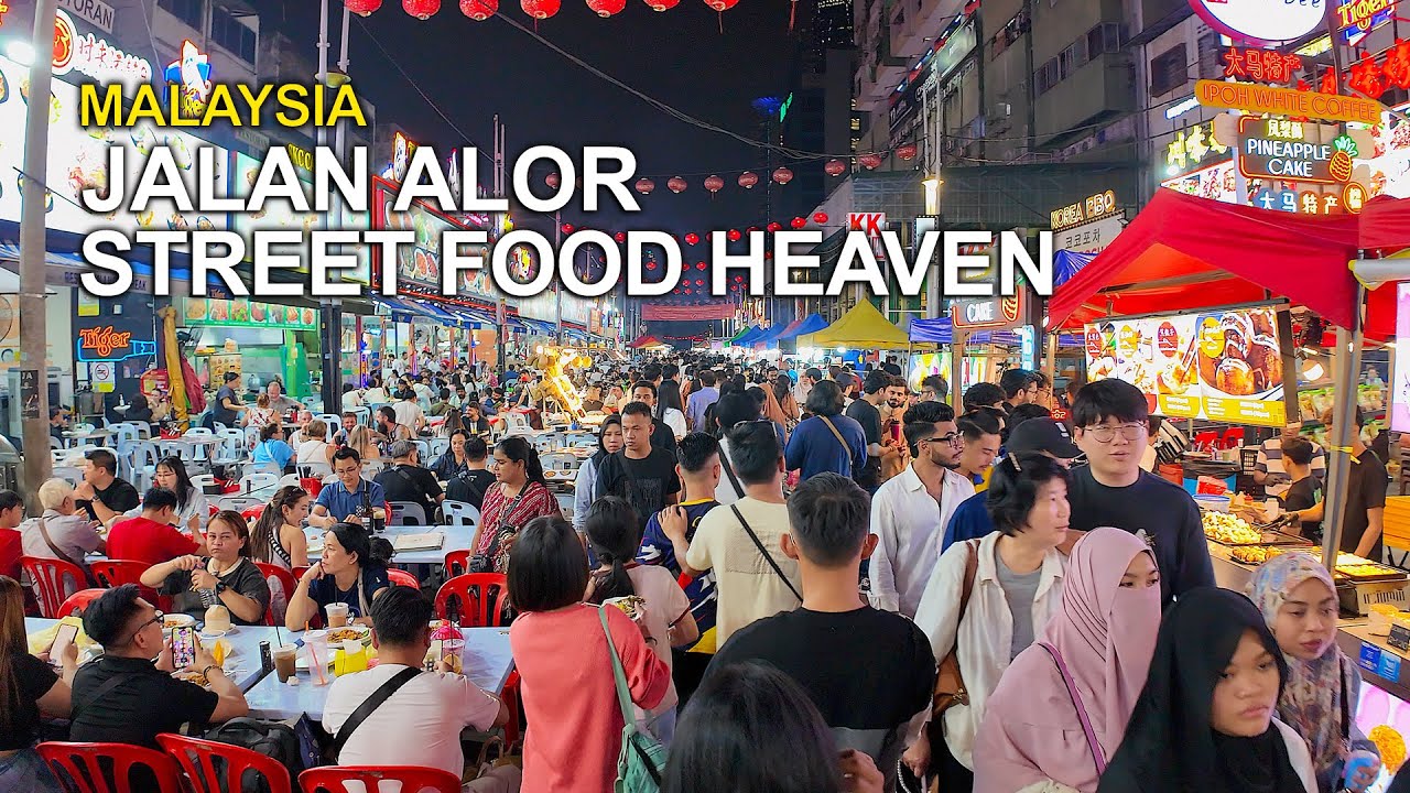 🍲🇲🇾 Jalan Alor Street Food | Kuala Lumpur’s Most Famous Street Food #JalanAlor #BukitBintang