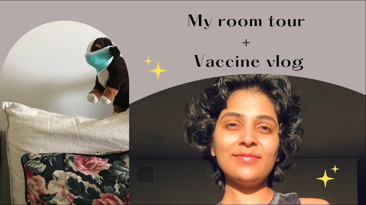 Room tour and Laundry system in Canada + Covid vaccine vlog | How I got Pfizer? | itsmounima