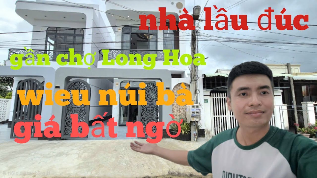 T&Acirc;Y NINH ; căn nh&agrave; lầu đ&uacute;c vị tr&iacute; kiếm ra tiền gần chợ long hoa wieu n&uacute;i b&agrave; tỉnh t&acirc;y ninh