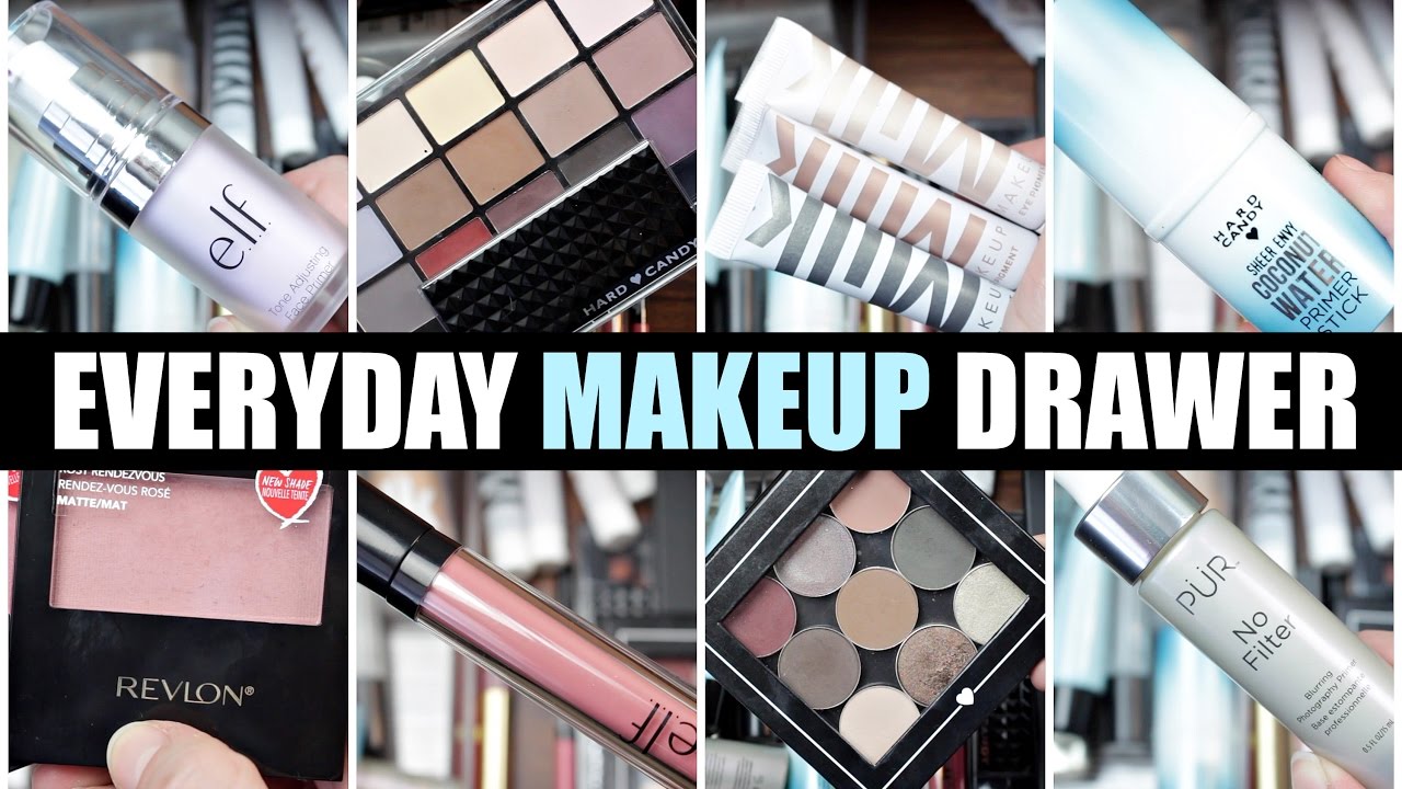 Everyday Makeup Drawer | March 2017