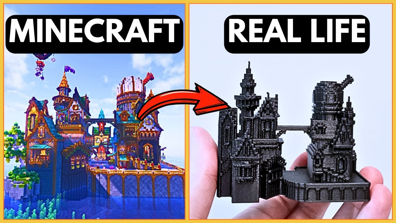 I Turned My Minecraft Megabase Into REAL LIFE