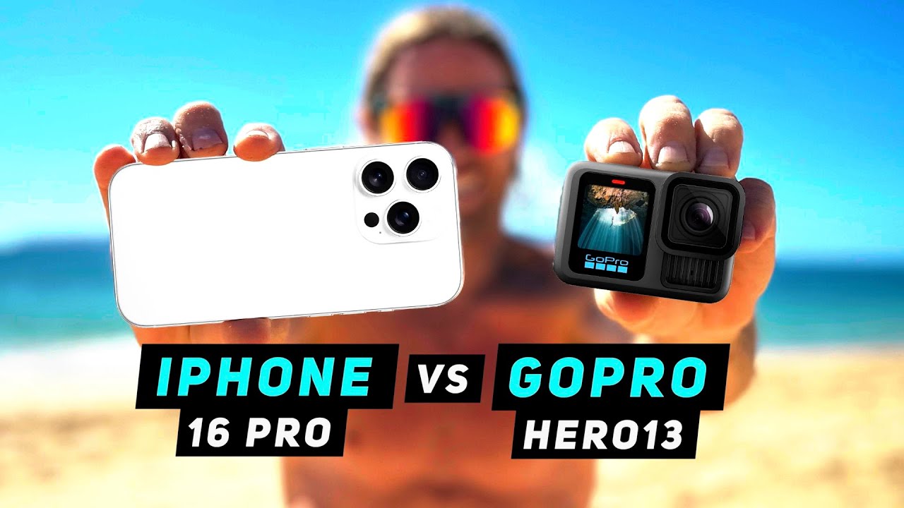 Сравнение качества видео GoPro HERO13 и iPhone 16 Pro | MicBergsma