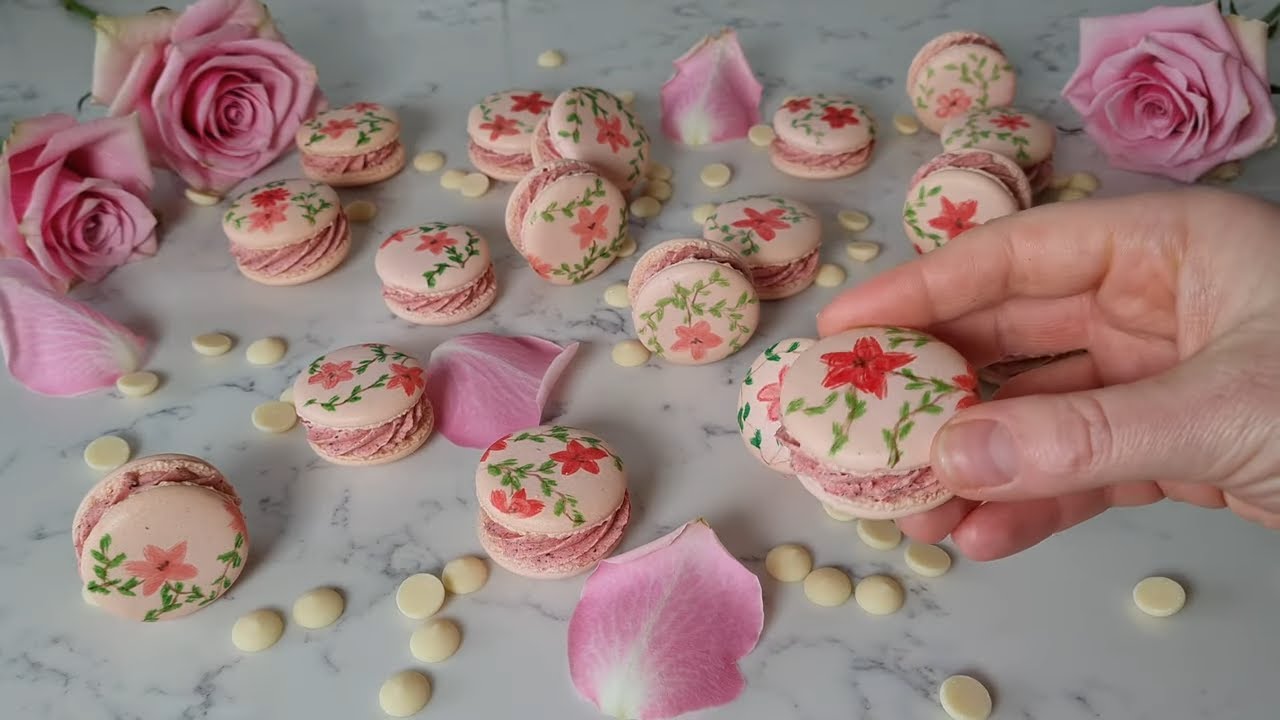How to Make Cherry🍒Macarons! The Most Mouthwatering Macarons You've Ever Tasted!