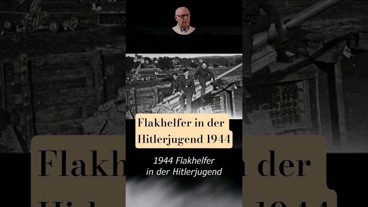 Zeitzeugen 2. Weltkrieg: Flakhelfer in der Hitlerjugend #shorts #zeitzeugen