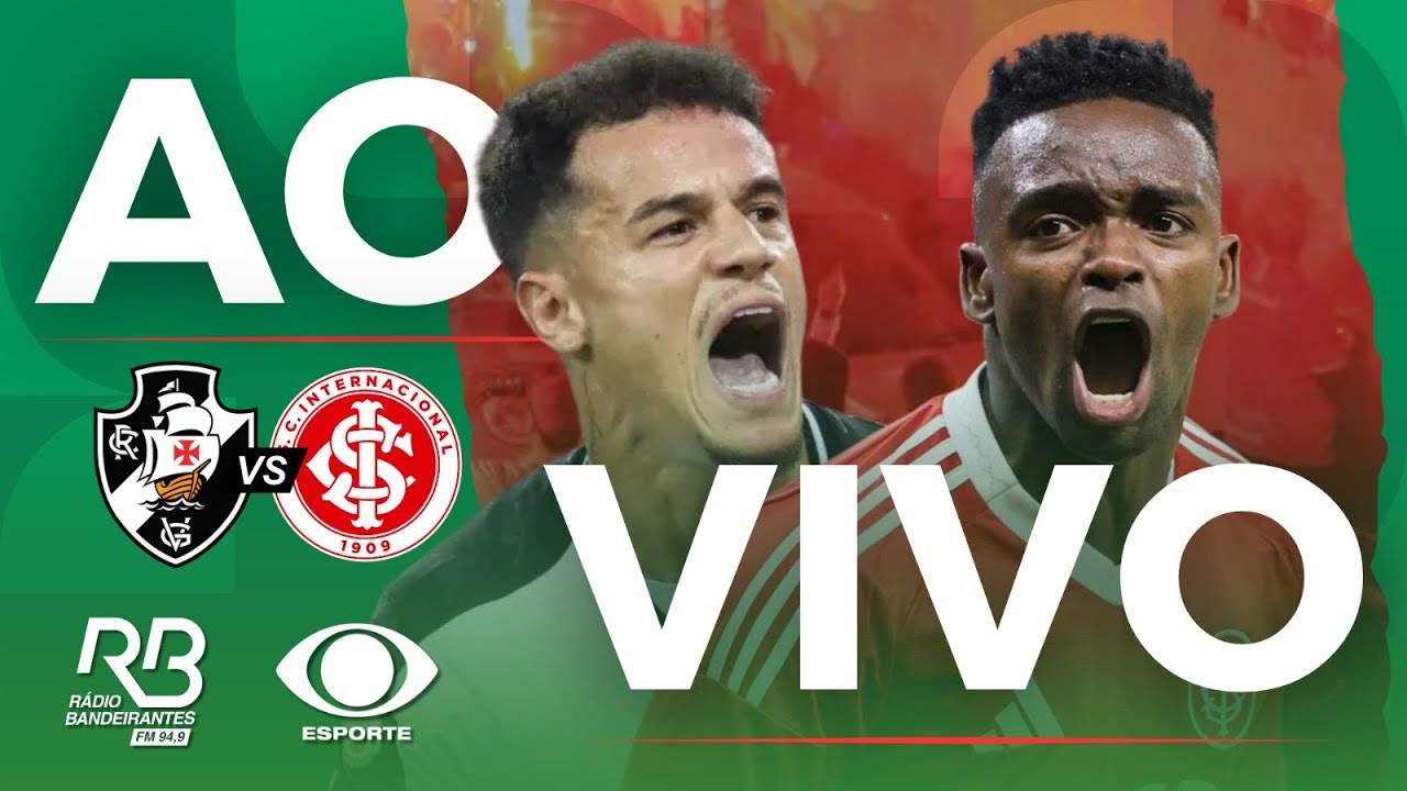 JOGO COMPLETO | VASCO 5 X 1 INTER | BRASILEIR&Atilde;O | R&Aacute;DIO BANDEIRANTES POA (28/11/25)