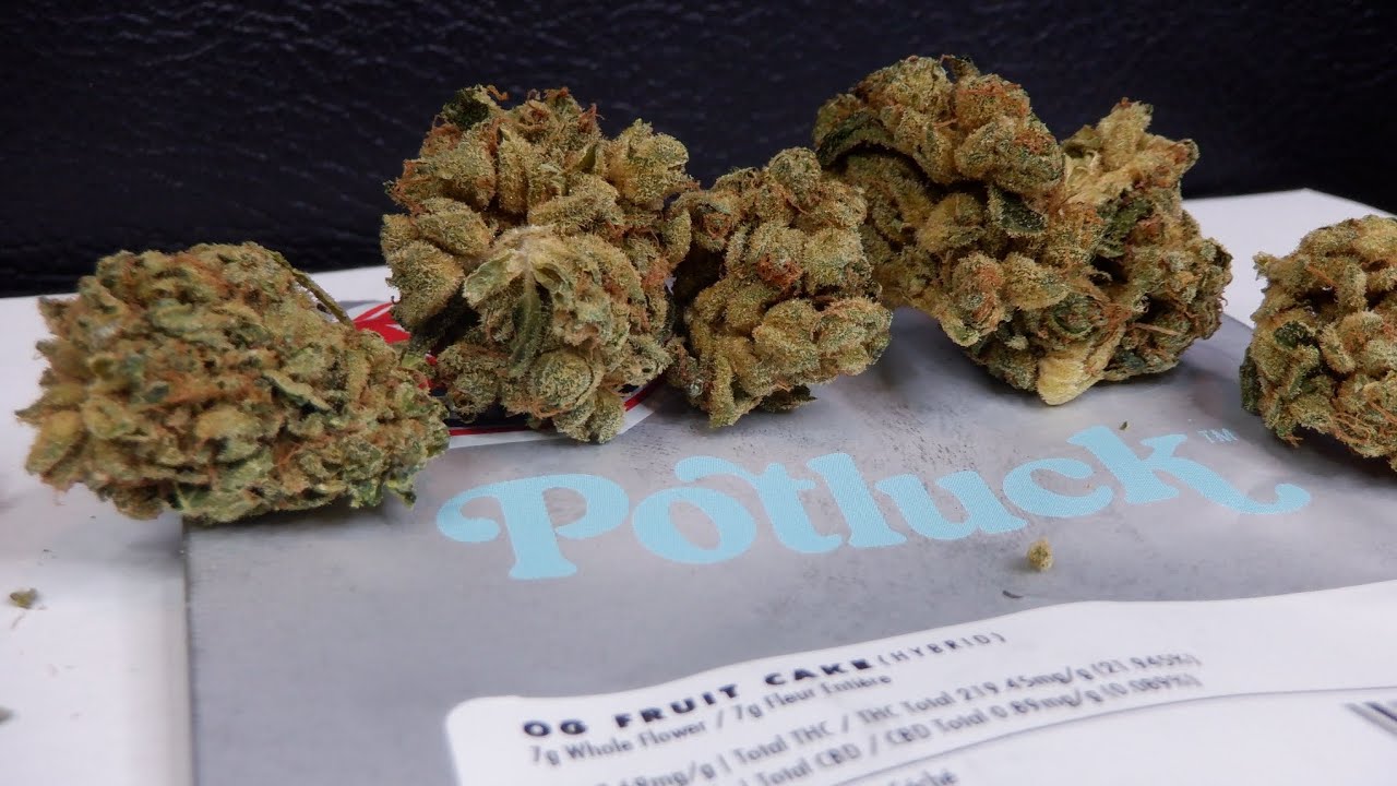 Strain Review OG Fruit Cake By Potluck