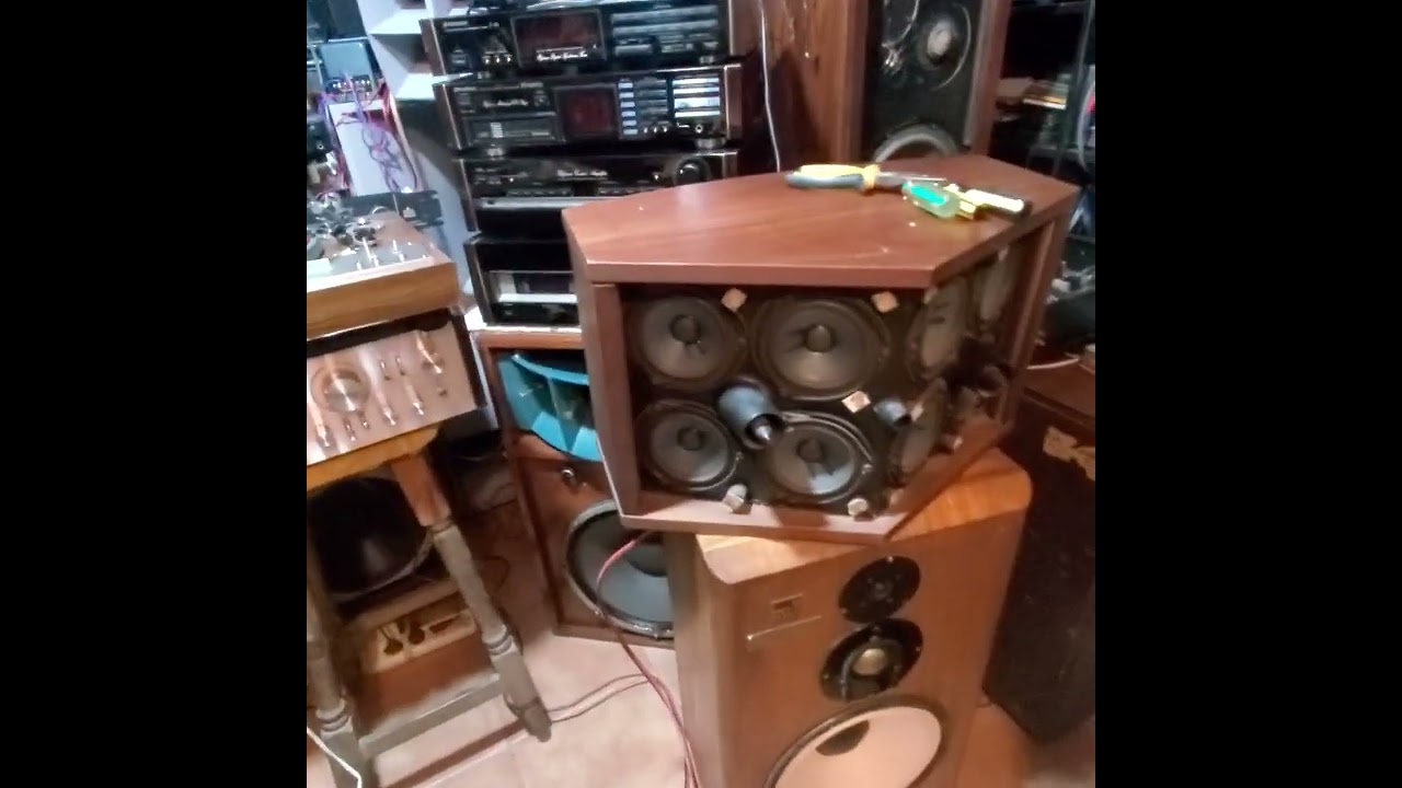 PRUEBA BOSE 901 SERIE IV AÑO 80 , EL MEJOR CON SU EQU, PIONEER SA 9800 MUSICA : TONY CAPUCCI DJ' 80s