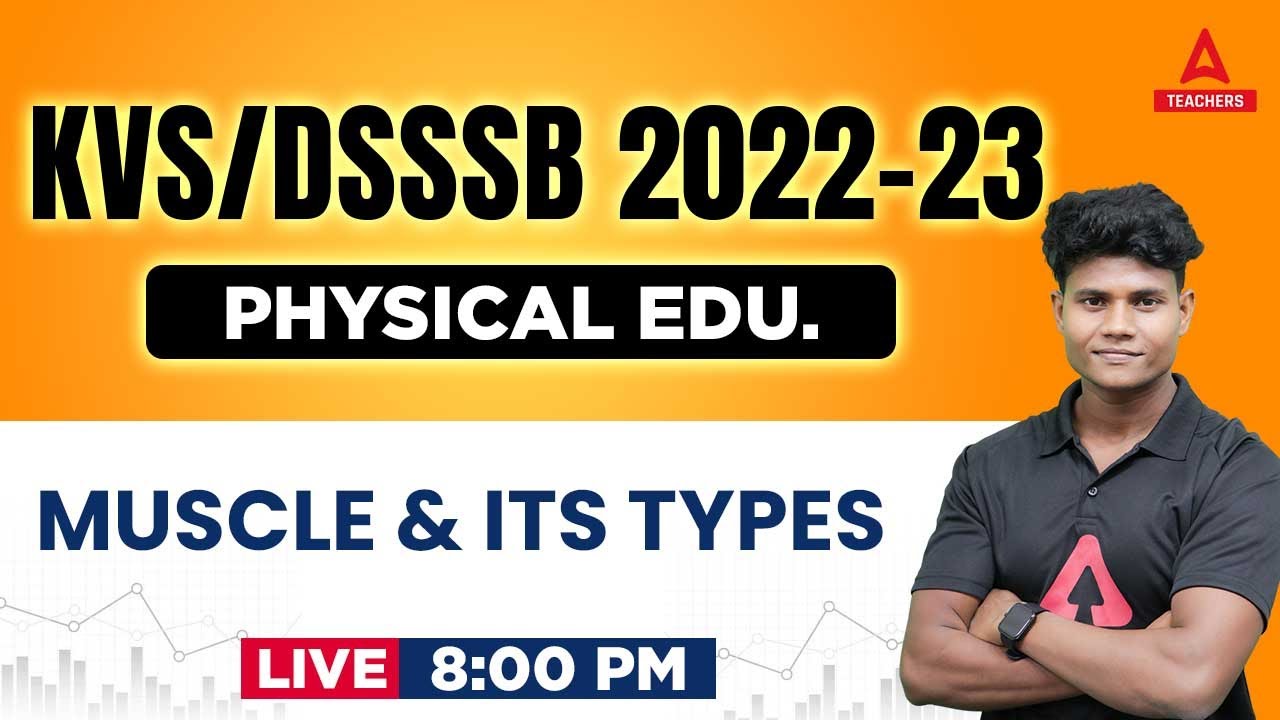 KVS 2022-23 | Physical Education | Muscle & It's Types | By Monu Sir
