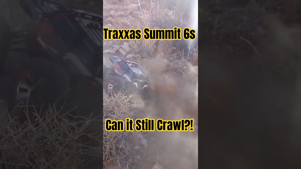 INSANE TRAXXAS SUMMIT 6S Upgrade! Rock Crawls, Flips & FULL SEND RC ACTION!