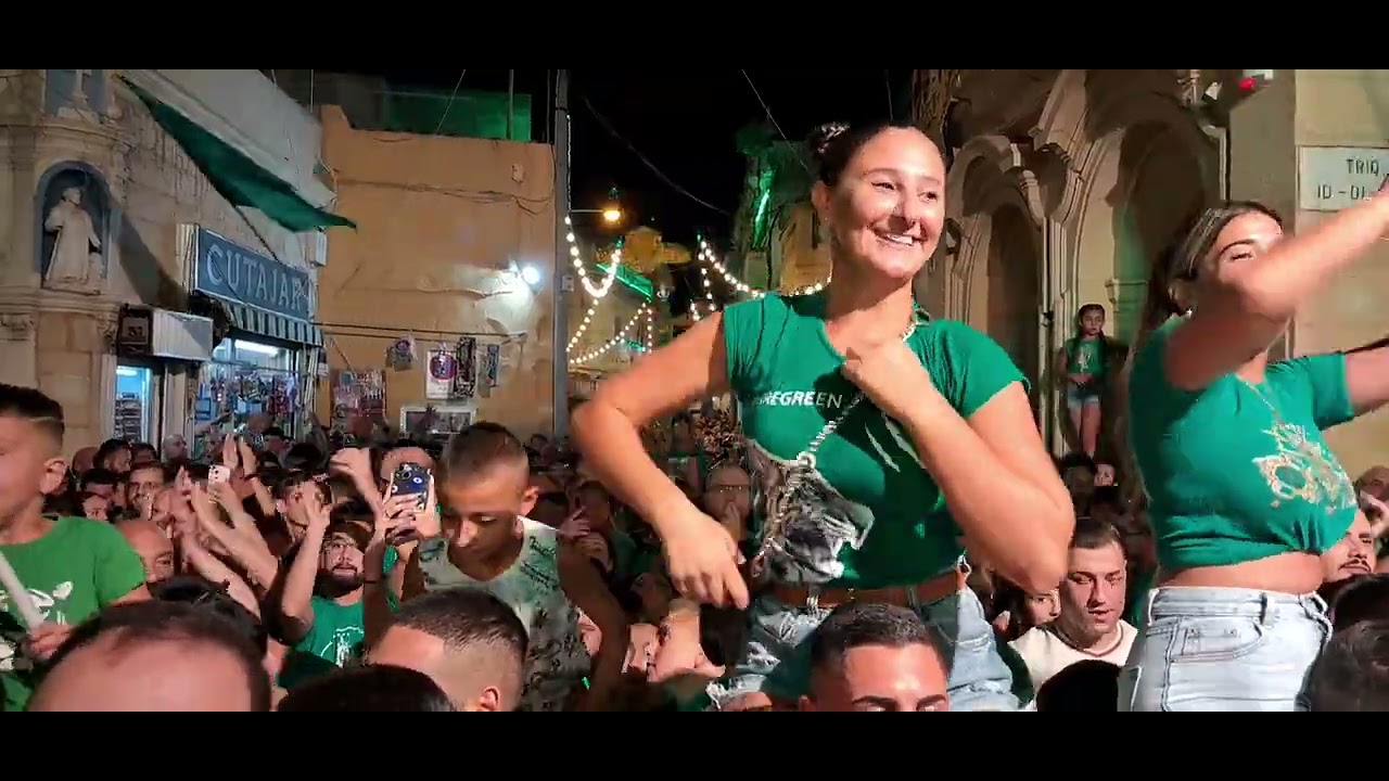Festa tal-Grazzja, Ħaż-Żabbar, 2024. Marċ tal-Ħamis filgħaxija.