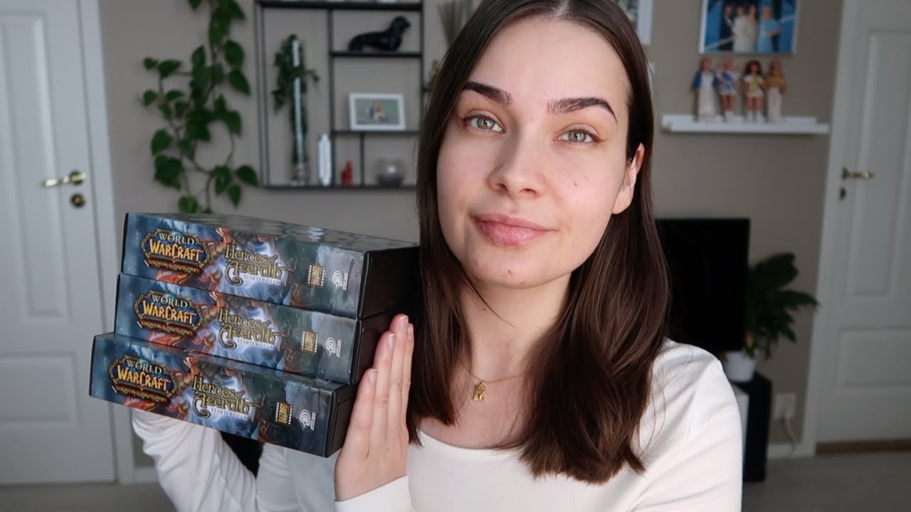 ASMR World of Warcraft TCG Opening