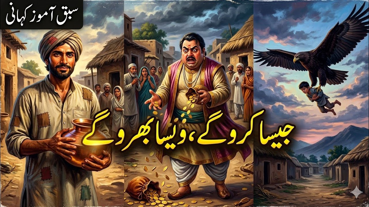 چوہے تانبا کھا گئے؟ 🐀 | Akalmand Kisaan | Urdu Moral Story | EB voice 🔊 | चतुर किसान की कहानी