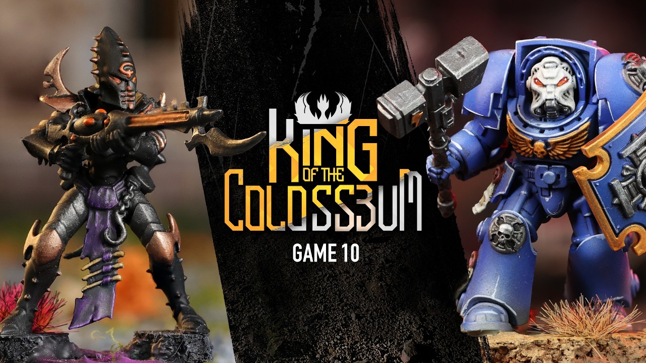 Drukhari vs Ultramarines! King of the Colosseum Game 10