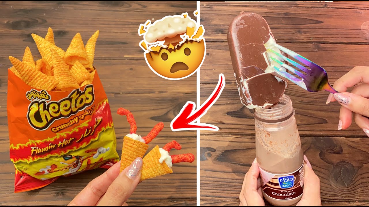 سويت وصفات المشتركين الغريبة بمكون واحد 🥵!! غزل بنات مع فيمتو !🤔