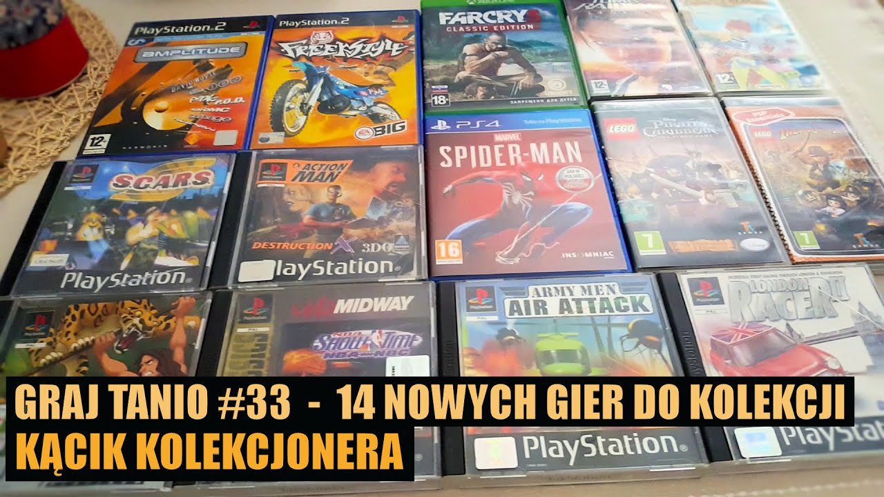 Kącik Kolekcjonera (GRAJ TANIO #33) - 14 nowych gier dodanych do kolekcji