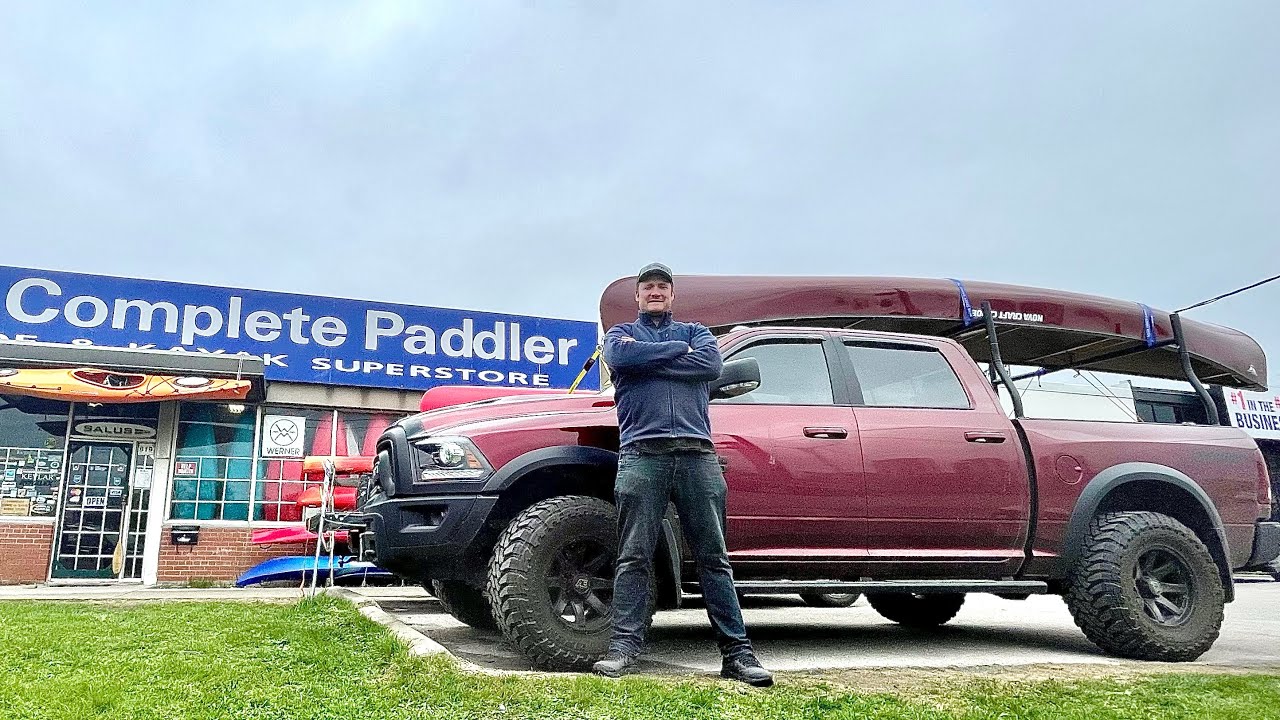 Picking Up My New 18' Nova Craft Prospector Canoe in TuffStuff Expedition & Adventure Update