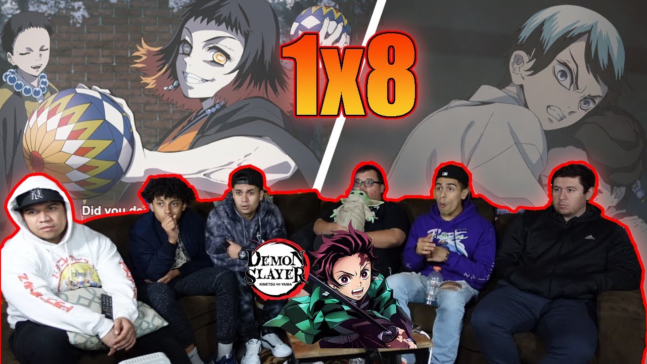 DEMON SLAYER 1X8 REACTION!!! THE SMELL OF ENCHANTING BLOOD