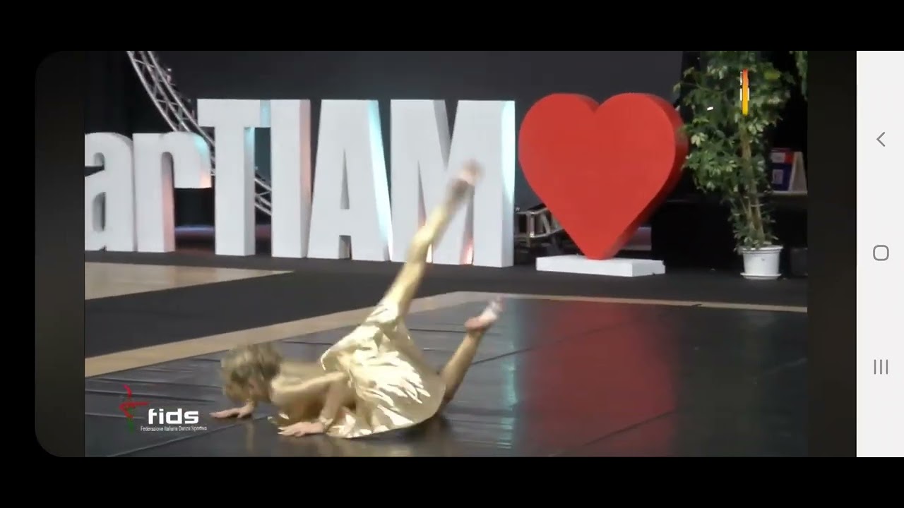 Sara Porcu show dance Riccione 2021