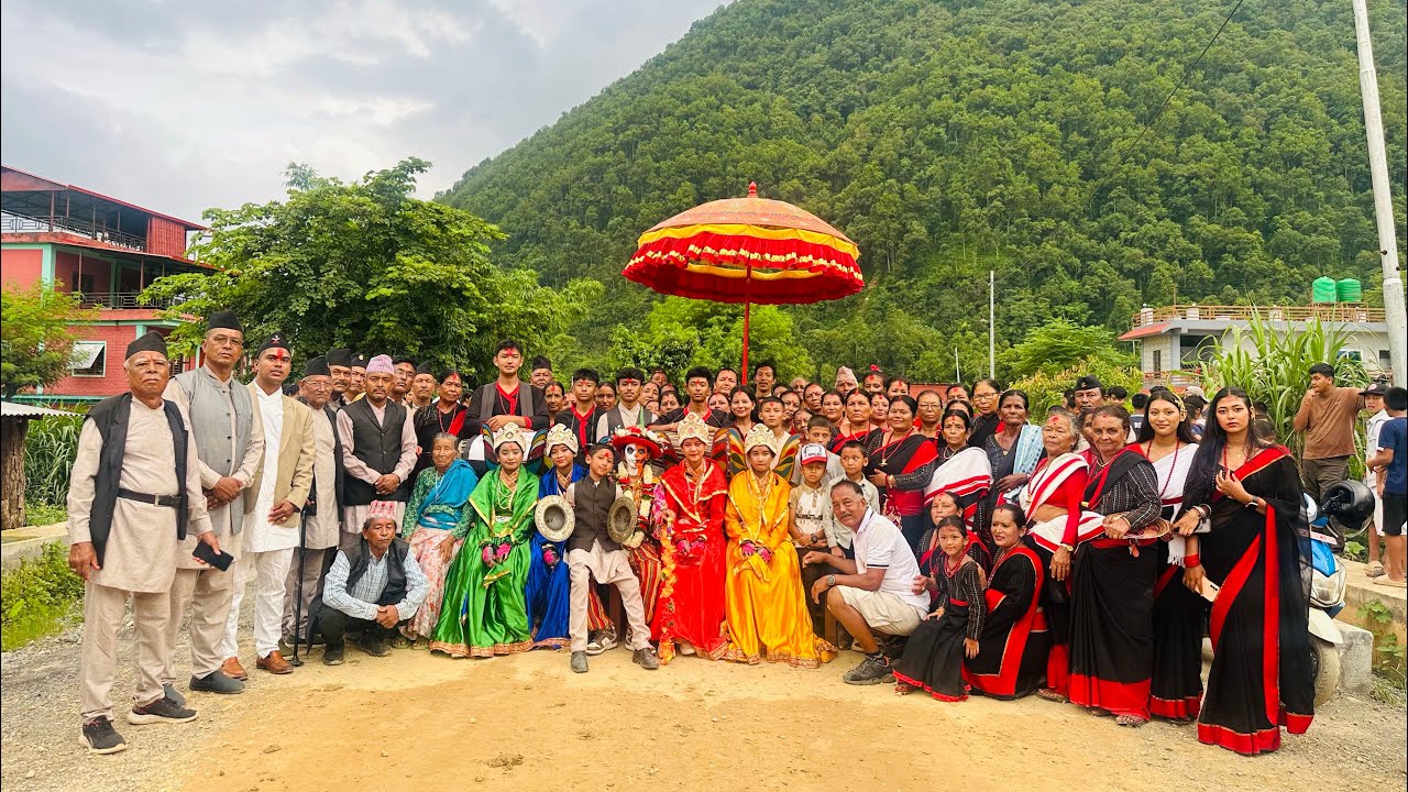पोखरा ३३ लामगादीमा गाईजात्रा | भिमसेन नेवा खलको विशेष प्रस्तुति