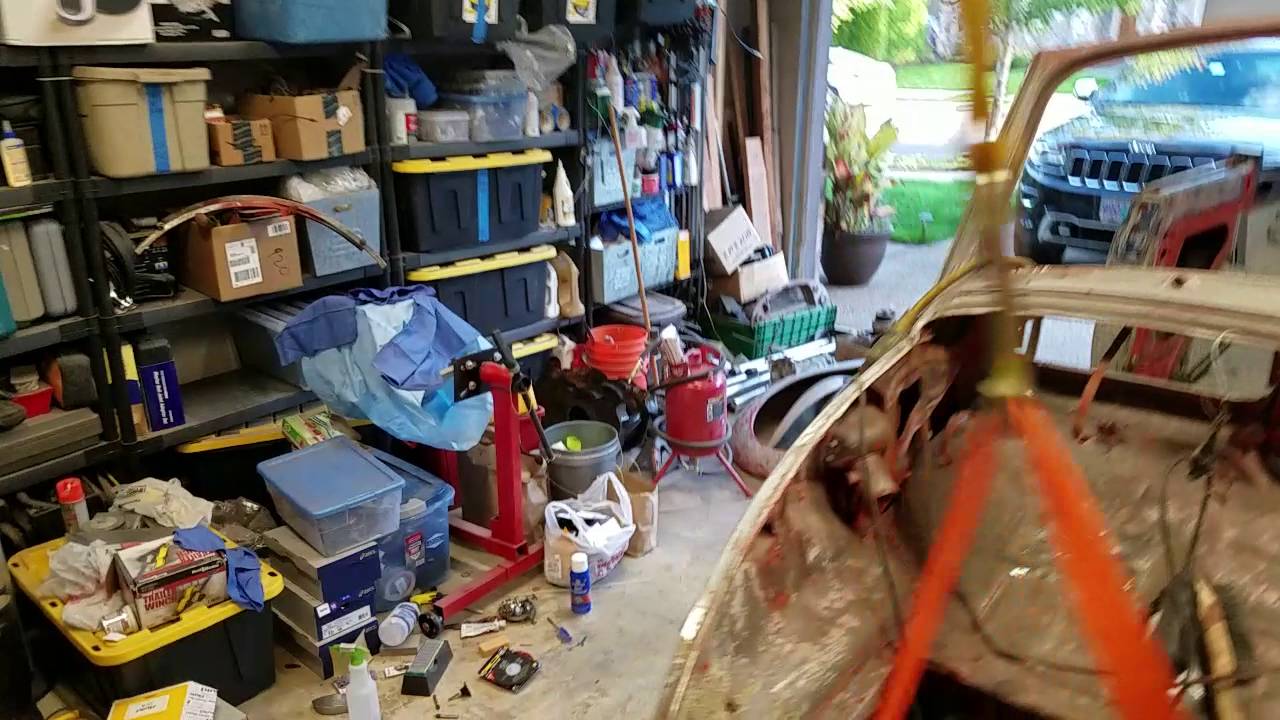 VW Bug front heating, defrost main ducting replacement.