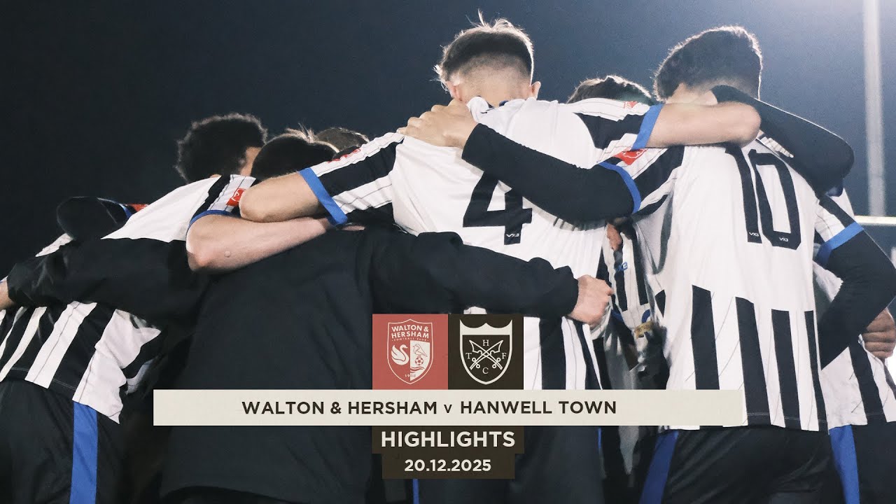 A TOUGH AFTERNOON - Walton & Hersham v Hanwell Town - Highlights