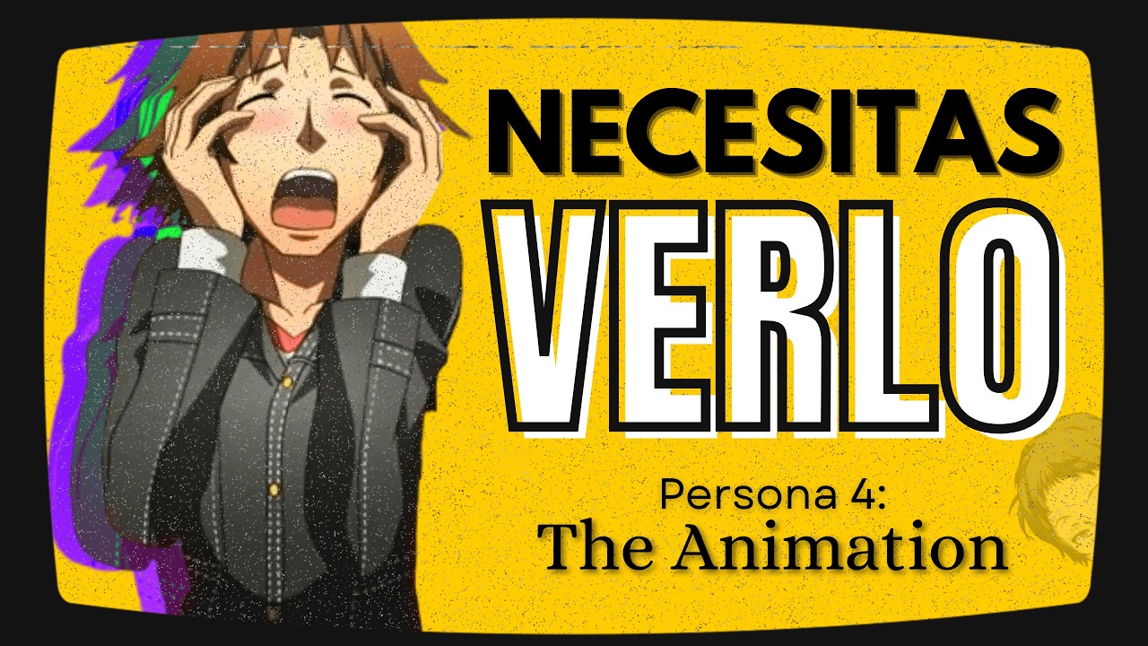 ¿Las ADAPTACIONES de VIDEOJUEGOS siempre fueron MALAS? | Persona 4 The Animation (Sin Spoilers)