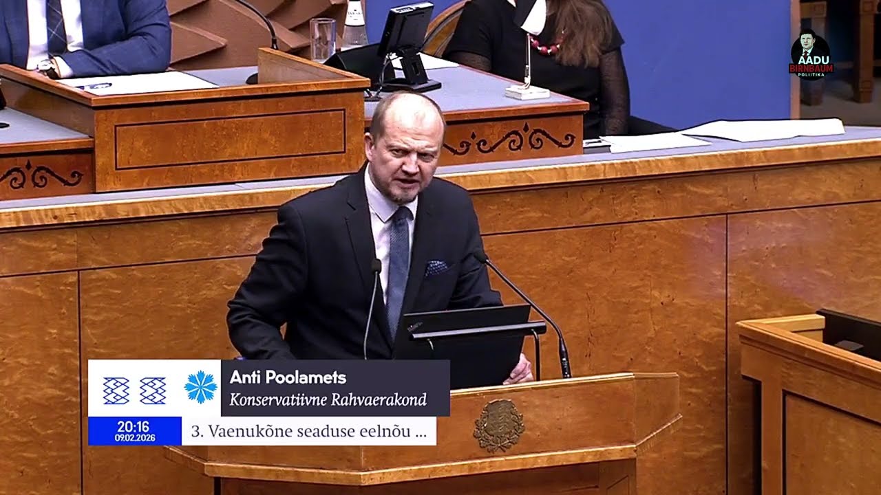 Anti Poolamets: Ärge muutke Eestit paariariigiks, kus poliitilised konkurendid vaigistatakse