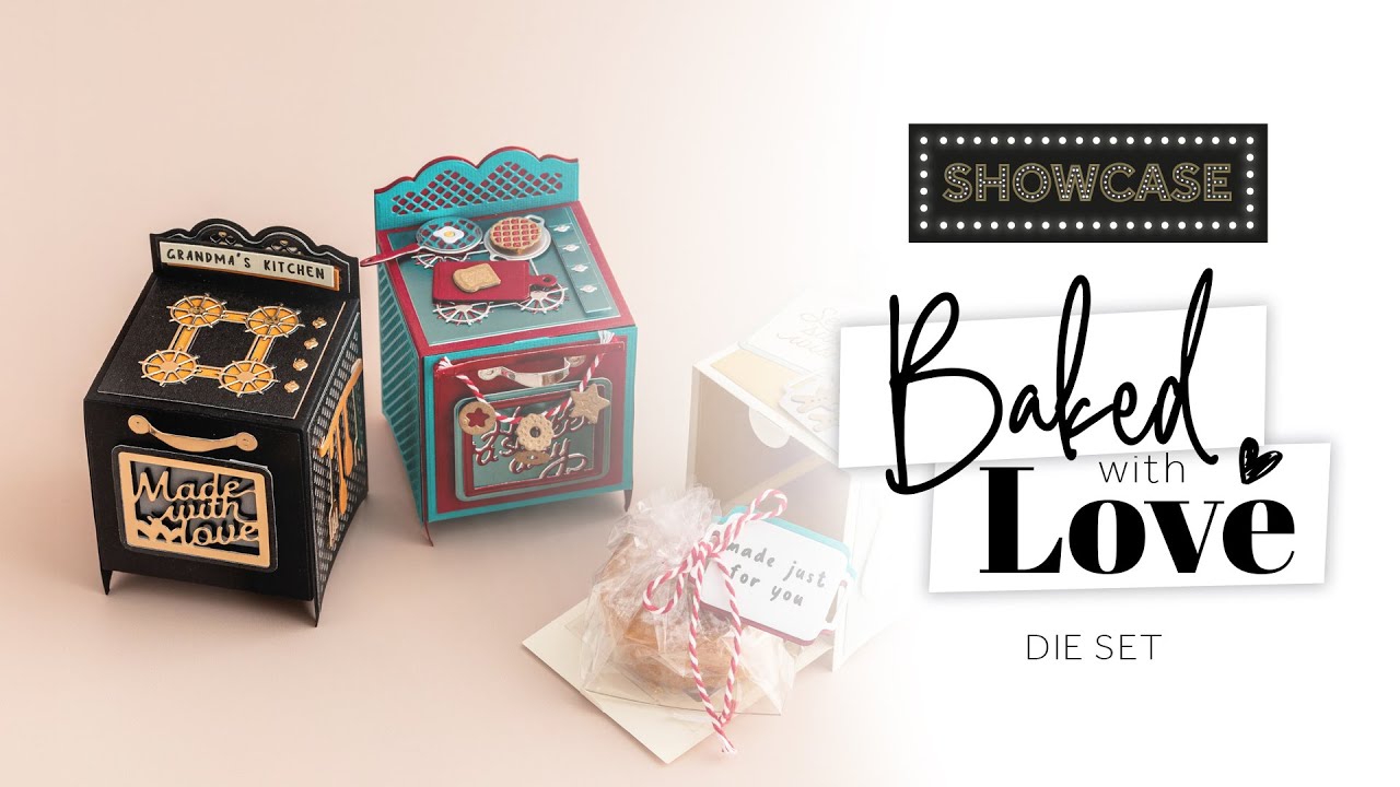 Alison & Karen unbox the latest Showcase die set - Baked With Love | Tonic Studios