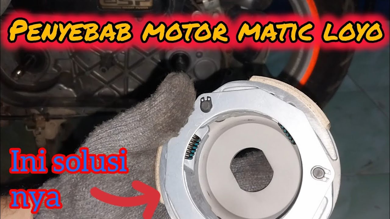 cara ganti kampas ganda scoopy fi#motormatic