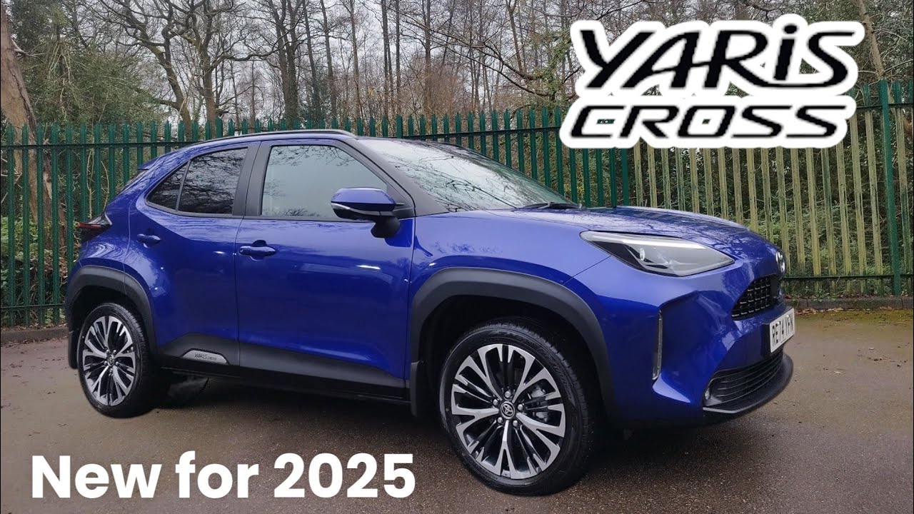 New 2025 Yaris Cross Excel in Juniper Blue + Compare to ICON - HYBRID Walkround Drive chr in 2024