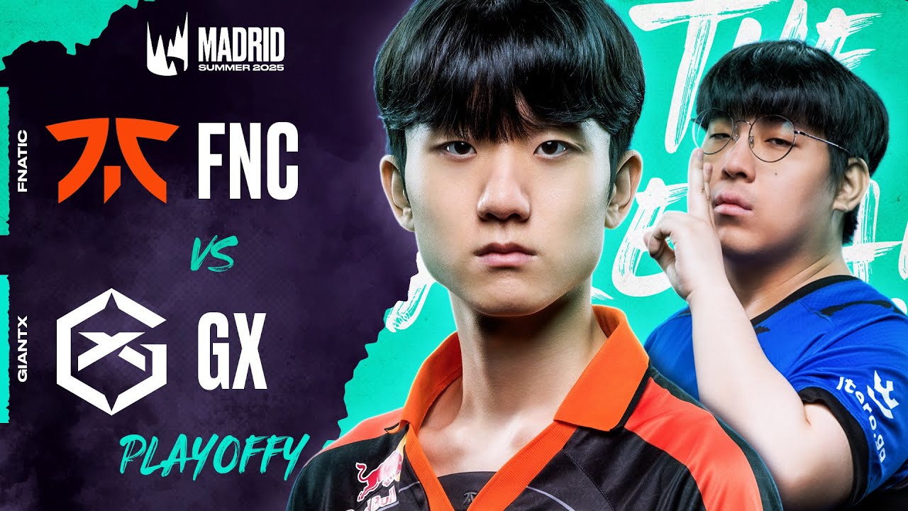 WYŚCIG O WORLDSY! - FNATIC vs GIANTX - LEC 2025 SUMMER PLAYOFFY
