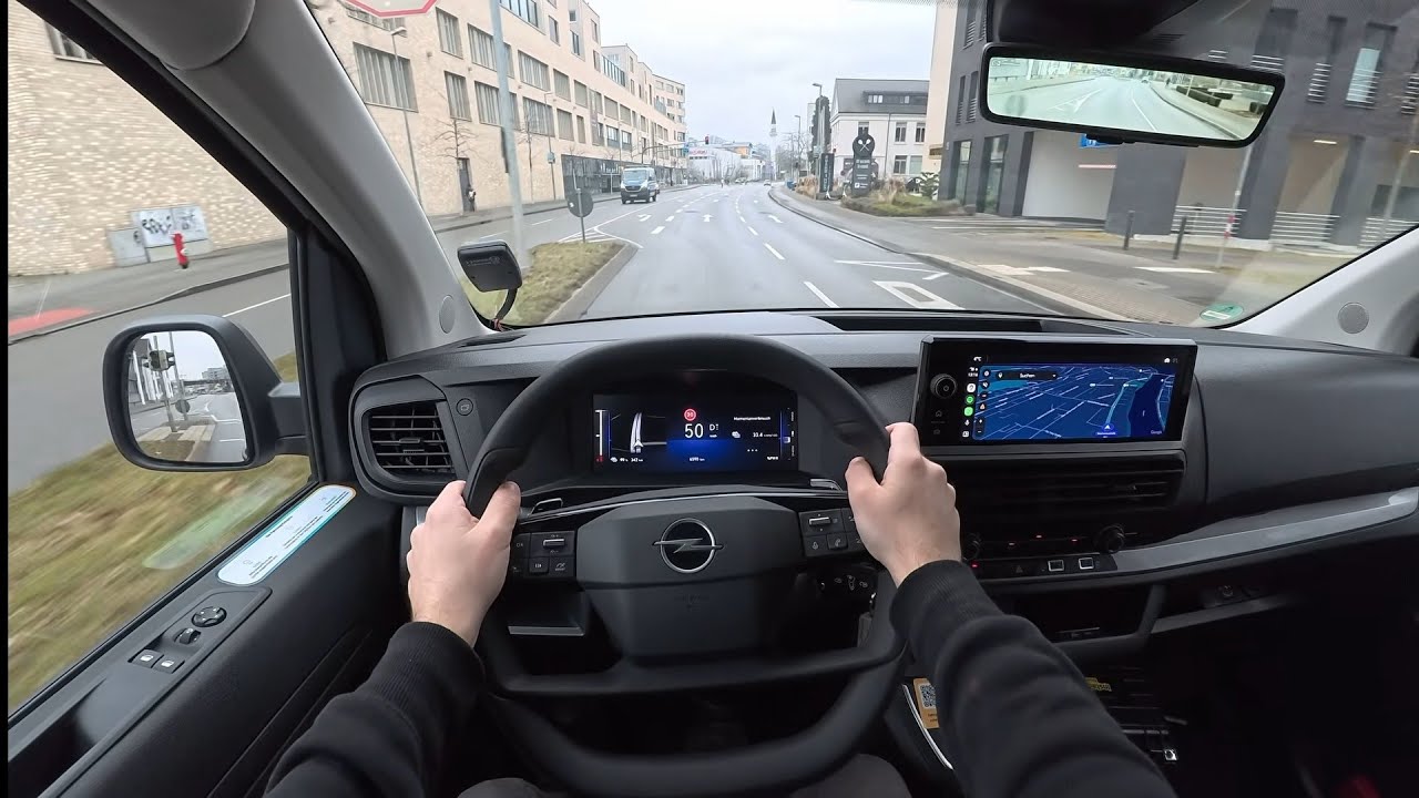 2026 Opel Vivaro Electric XL (75 kWh | 136 hp) - POV Drive