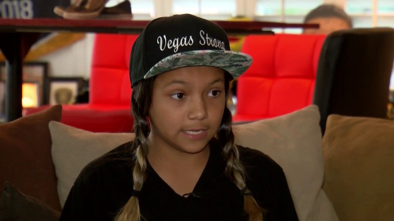 Shoes with a purpose: How a young girl honors One October victims