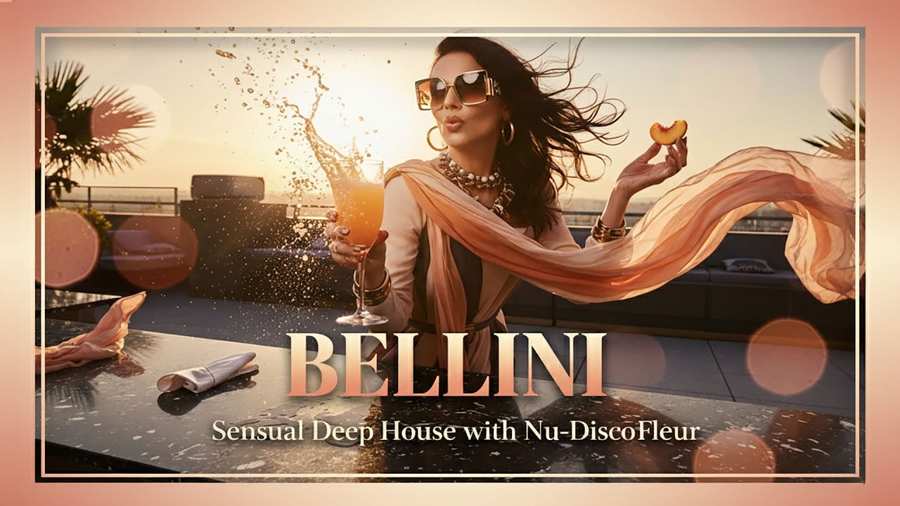 Just Dance Bellini Playlist 2025 | Sensual Deep House with Nu-Disco Fleur 🍑