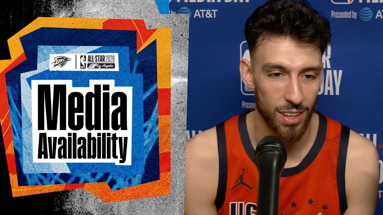Chet Holmgren NBA All-Star Practice Media Availability | February 14, 2026 | OKC Thunder