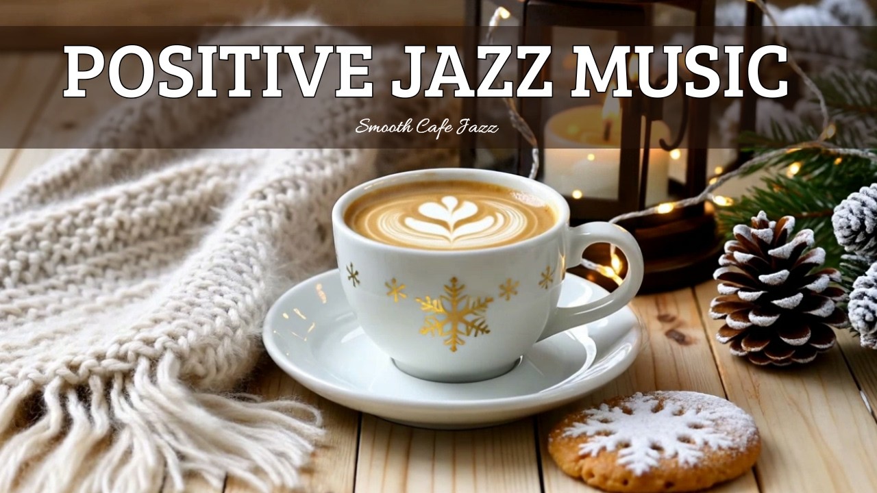 Positive Jazz Music 🎶 Smooth Cafe Jazz & Bossa Nova for Work Study and Relaxing Moments