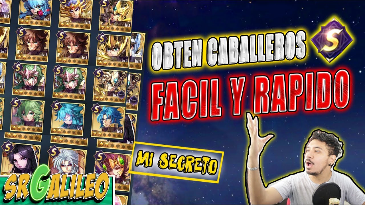 Como conseguir CABALLEROS S ⭐ ► GUIA DEFINITIVA || 🚀 10 METODOS [Saint Seiya Awakening] KOTZ